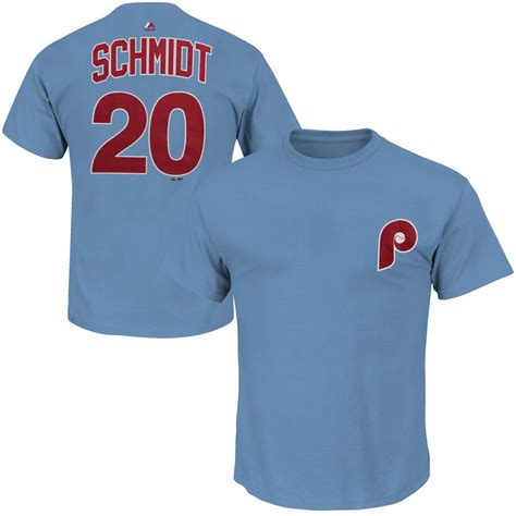 Grab a new phillies nike jersey or go with retro style with one of our popular throwback phillies jerseys. Majestic Mike Schmidt Philadelphia Phillies Light Blue ...