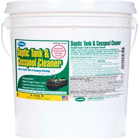 Comstar Septic Tank And Cesspool Cleaner 17 Lb Pail 30 650