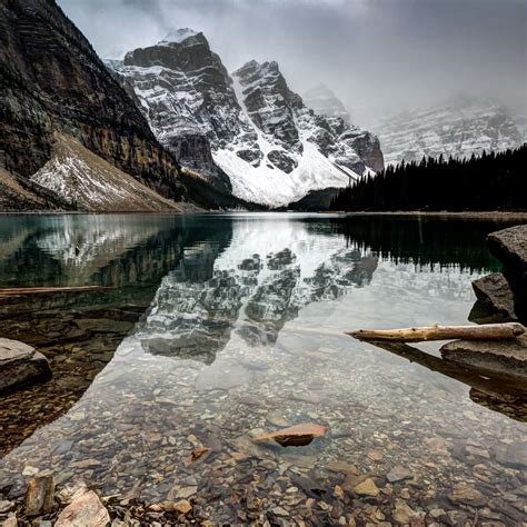 Moraine Lake Wallpaper 4k Canada Reflection Nature 3933