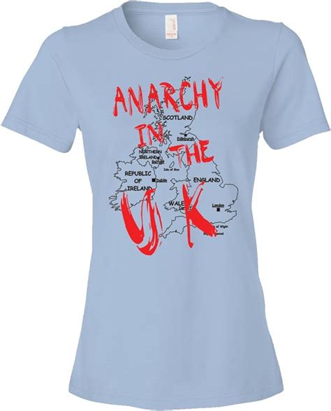 anarchy in the uk tee shirt womens n clothing