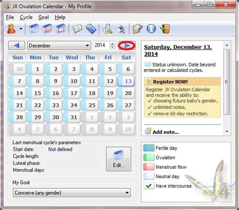 5 Woman Calendar Software To Track Your Fertility