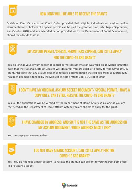 The president of south africa has come up with the social relief of what is social relief of distress (srd)? Infographic: Applying for Social Relief of Distress Grant | Scalabrini