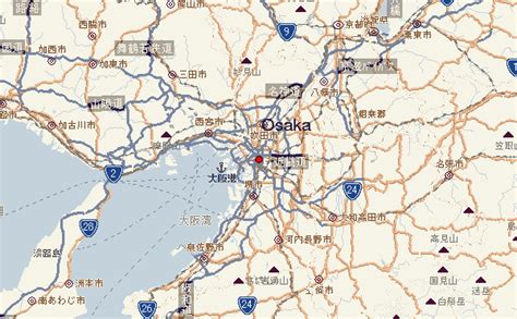 Google map of osaka (japan, tokushima) satellite. Osaka Location Guide