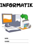 Deckblatt deutsch deckblatt schule schulbeginn hefter erster schultag informatik kostenlose ausmalbilder schulanfang einschulung. Informatik Deckblatt » PDF zum Ausdrucken | Kribbelbunt