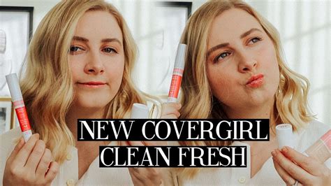 Covergirl Clean Fresh Collection Review Blondes And Bagels Youtube