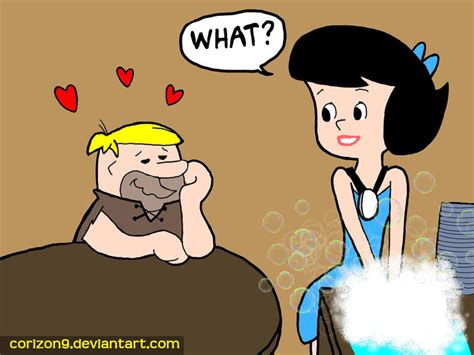 Barney And Betty Rubble Washing The Dishes By Corizon9 On Deviantart
