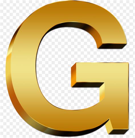 Free Download Hd Png Uppercase Letter Gold G Gold Letter G Png