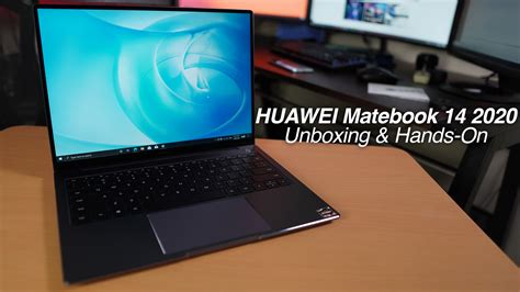 The huawei matebook 14 2020 is a classy looking device. Huawei MateBook 14 2020 Hands-On video - Jam Online ...