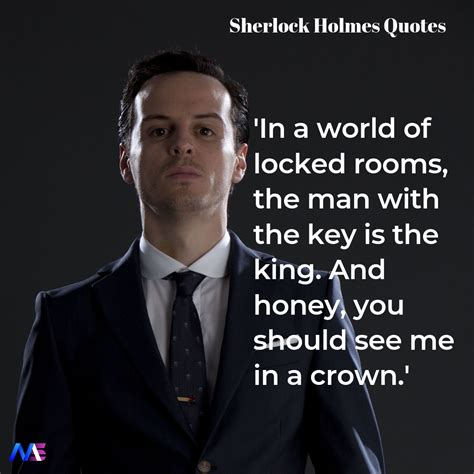 16 Brilliant Quotes From Bbcs Sherlock Moodswag In A World Of Locked Rooms The Man With Key