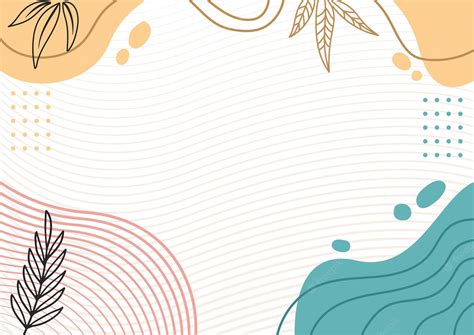 Premium Vector Hand Drawn Abstract Background Illustration