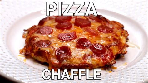 All you really need is some cheese, eggs, a waffle maker plus your favorite toppings to make a delicious keto pizza! Pizza Chaffle Waffle Recipe - YouTube