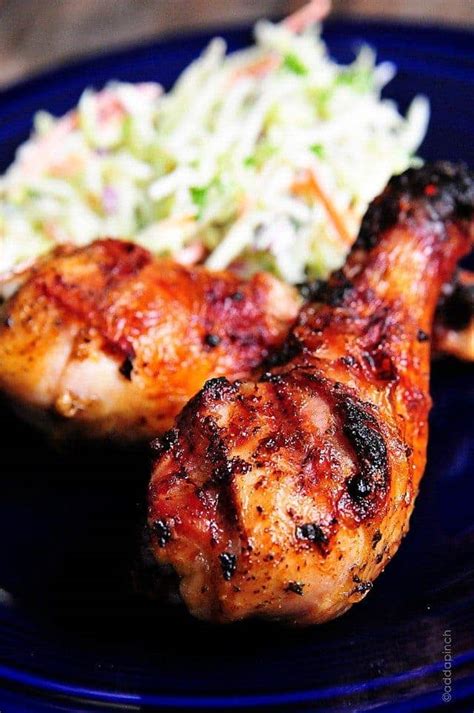 Grilled Chicken Legs Recipe Cooking Add A Pinch Robyn Stone