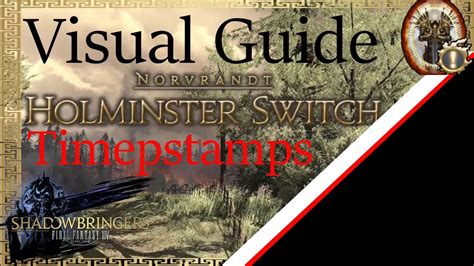 Maybe you would like to learn more about one of these? FFXIV Holminster Switch Visual Guide - White Mage Gameplay - Shadowbringers - 5.0 - Timestamps ...