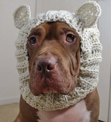 Crochet Dog Snood Polar Bear Made To Order Handmade Products