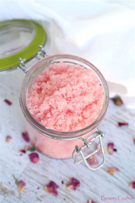 Rose Sugar Scrub Recipe A Skin Nourishing Rose Scrub Beauty Crafter