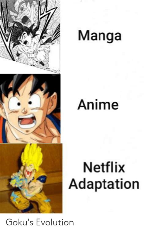 May 18, 2021 · but most of the franchise's films, like dragon ball z: songokufansclub: Netflix Adaptation Meme Dragon Ball : 400 Funny Dragon Ball Z Memes Ideas Funny ...