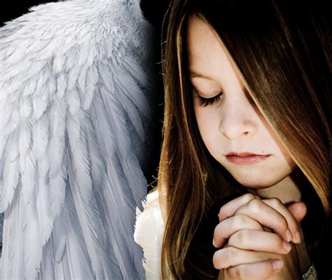 Little Angel Girl Praying By Fortunia On Deviantart