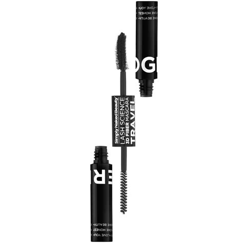 D Fiber Lash Travel Mascara By Simply Naked Beauty In Midnight Black