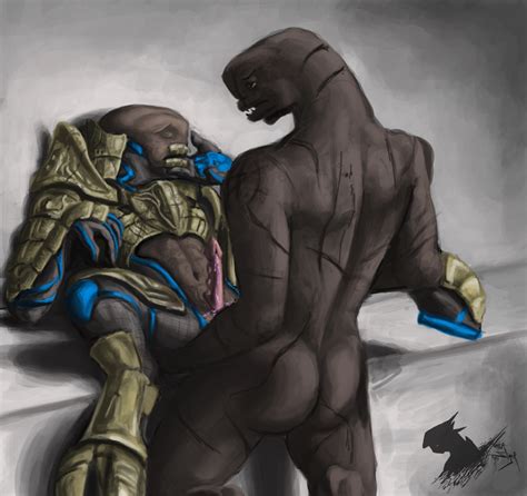 Rule 34 2d Arbiter Gay Halo Game Halo Series Male Sangheili Halo