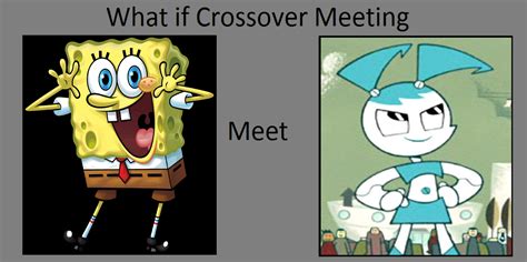 What If Spongebob Meets Xj9 By Alvaxerox On Deviantart
