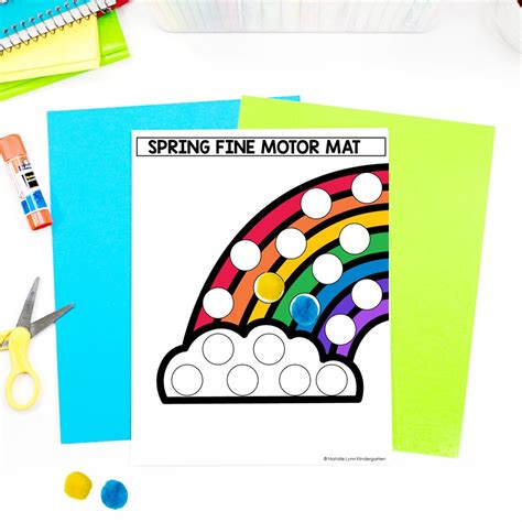 Free Spring Fine Motor Activities Your Students Will Love