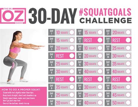 Printable 30 Day Ab And Squat Challenge Printable Word Searches