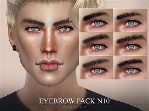 Pralinesims Eyebrow Pack N10 Sims 4 Cc Eyes Sims 4 Cc Skin Sims 4