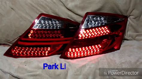 Honda Accord Coupe 8th Gen Taillights Youtube
