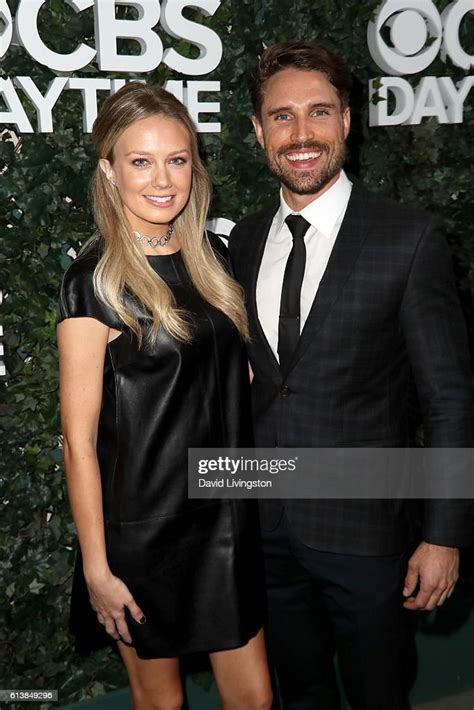 Actress Melissa Ordway And Justin Gaston Attend The Cbs Daytime For
