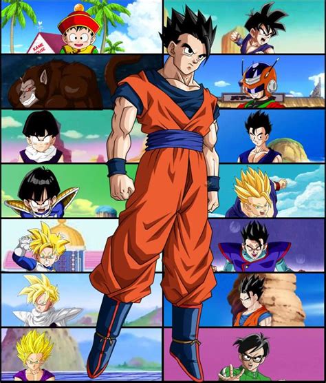 Transformaciones De Gohan Dragon Ball EspaÑol Amino