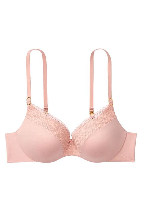 Buy Victorias Secret Demure Pink Light Push Up Perfect Shape Bra From