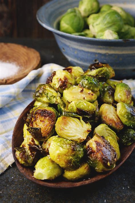 Easy Roasted Brussels Sprouts A Step By Step Tutorial Simply So Healthy