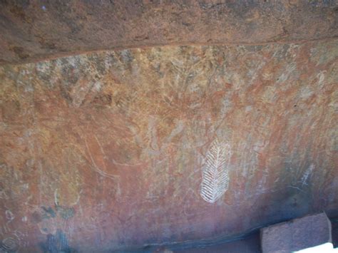Uluru Cave Painting Brian Sawyer Flickr