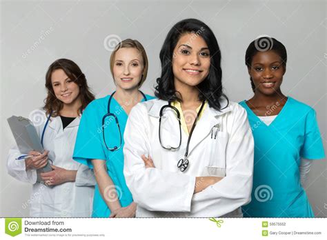 Diverse Group Of Health Care Professionals Stock Photo Image Of
