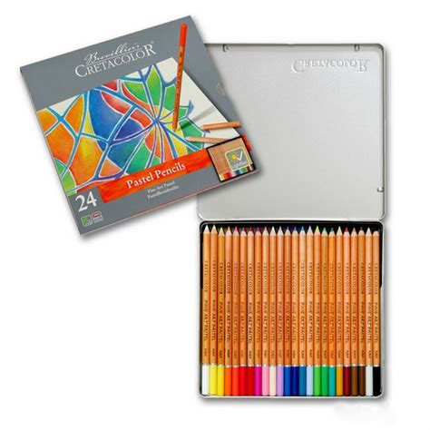 Cretacolor Fine Art Pastel Pencil Set Of 24 Creative Hands