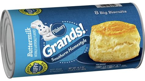 Pillsbury Grands Southern Homestyle Buttermilk Biscuits 8 Ct 163
