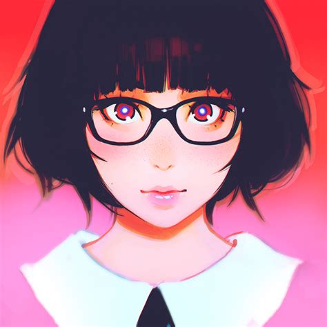 The best quality and size only with us! Anime picture original ilya kuvshinov single blush looking ...