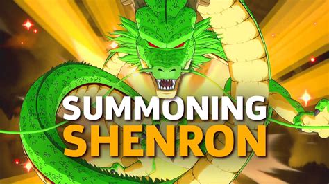 Dragon ball legends will take you to the past in the era of dragon ball z. How To Summon And Use Shenron In Dragon Ball FighterZ - YouTube