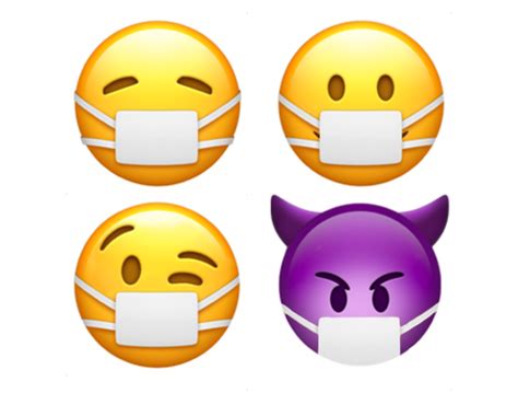Expressive Face Mask Emojis By Pat Dryburgh On Dribbble