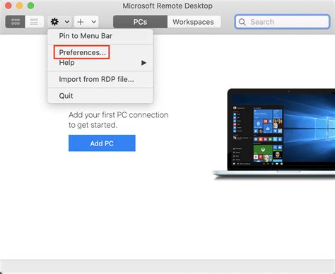 Configuring The Microsoft Remote Desktop Client On Mac Os X