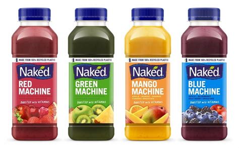 Naked Juice Rolls Out New Recycled Plastic Bottles Across UK FoodBev Media