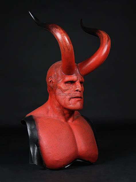 Hellboy 2004 Hellboy Ron Perlman Facial Appliance Horns
