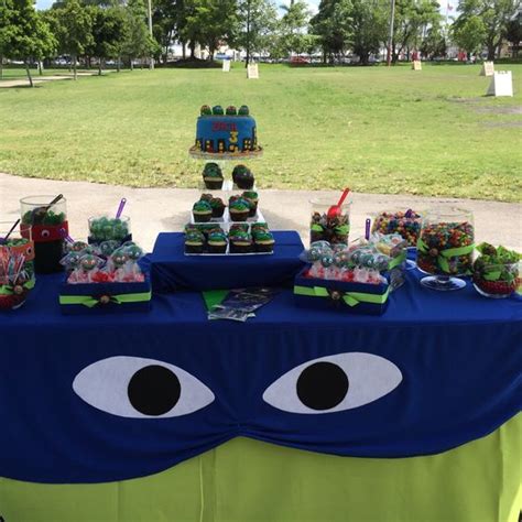 My kids tend to pick out difficult birthday themes. 30 Cool Teenage Mutant Ninja Turtles Party Ideas - Shelterness