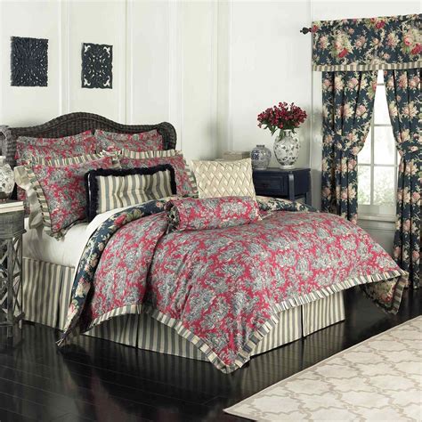 This pink toile printed duvet cover set is part of the charlotte thomas amelie piped bedding collection. Waverly Toile Bedding Sets - Buethe.org