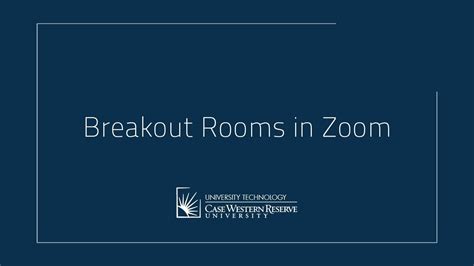 Zoom breakout rooms are easy to set up and use, though you need to be the host to create them. Breakout Rooms in Zoom - YouTube