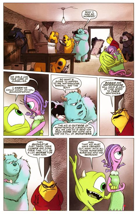 Read Online Monsters Inc Laugh Factory Comic Issue 4