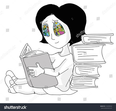 Bookworm Stock Illustration 318209534 Shutterstock