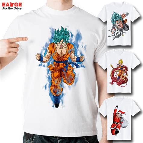 It was released for the playstation 2 in december 2002 in north america and for the nintendo gamecube in north america on october 2003. EATGE Anime Series Dragon Ball Z T Shirt Fashion Brand Short Sleeve Printed Tshirt Men Casual ...