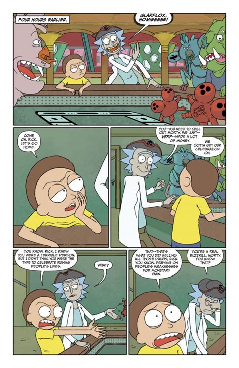 Rick And Morty 18 Nine Page Preview Nerdspan