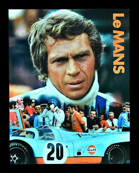 Almost in breadth and depth of a documentary, this movie depicts an auto race during the 70s on the world's hardest endurance course: LE MANS CineMasterpieces LEMANS MOVIE POSTER STEVE MCQUEEN ...